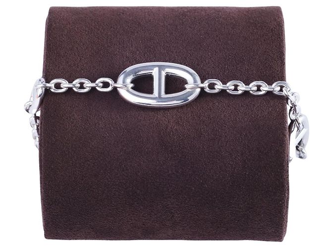 Pulseira HERMÈS Farandole Prata 925 Hardware Paládio 150 ST 