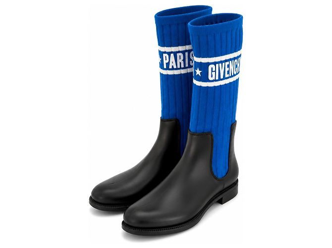 Givenchy Botas Negro Azul 