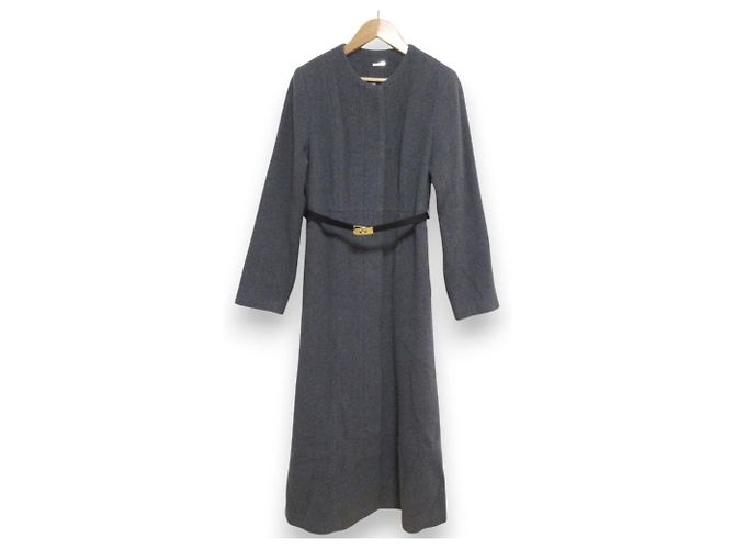 Autre Marque Abito in lana Snidel Long Coat Marrone