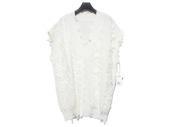 Autre Marque Crash-Strickpullover GRACE CONTINENTAL Beige