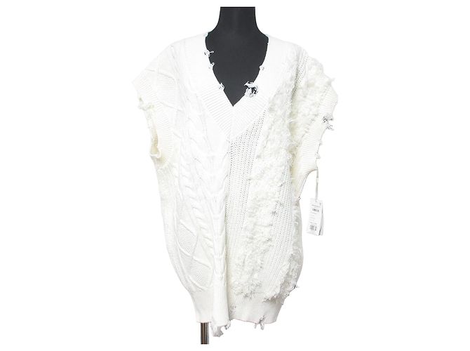 Autre Marque Crash-Strickpullover GRACE CONTINENTAL Beige