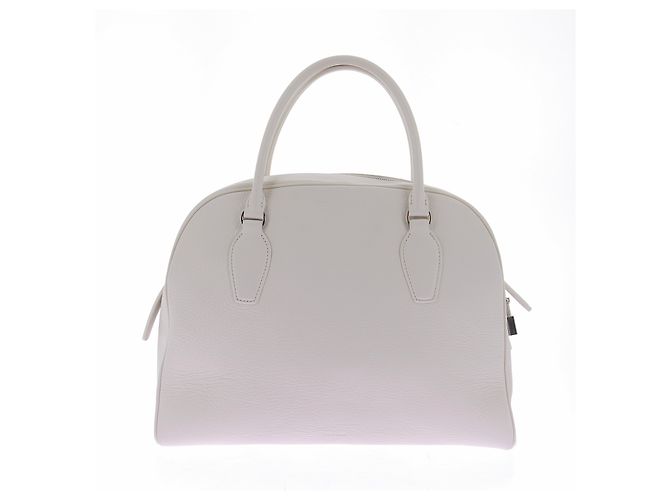 The row Bolso "India" crema de cuero Beige