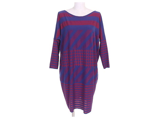 Issey Miyake PLEATS PLEASE A-POC Allover One Piece Rosso Blu