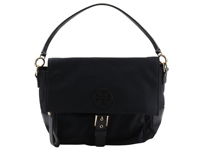 Bolsa de ombro em nylon Tilda da Tory Burch Preto