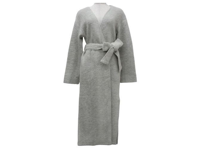 Autre Marque nano universe nano&co Wool Blend Long Coat White