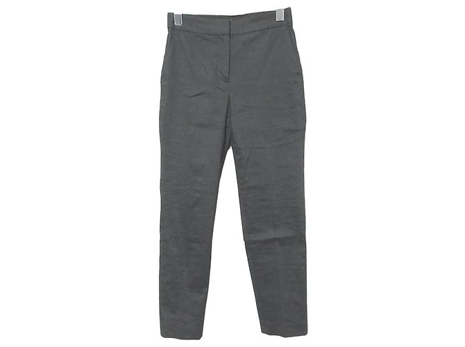 Calças de linho com elasticidade ECO CRUNCH WASH theory luxe