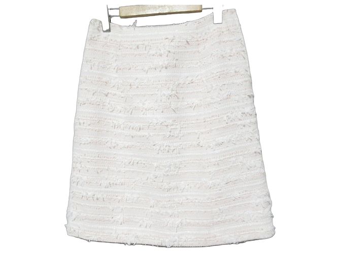 Autre Marque Falda de tweed Harrods Rosa