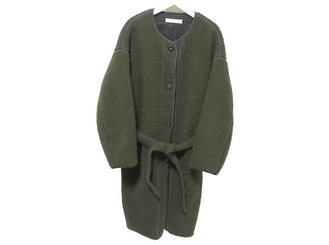 Autre Marque abrigo largo archi BOA FLEECE Verde Caqui