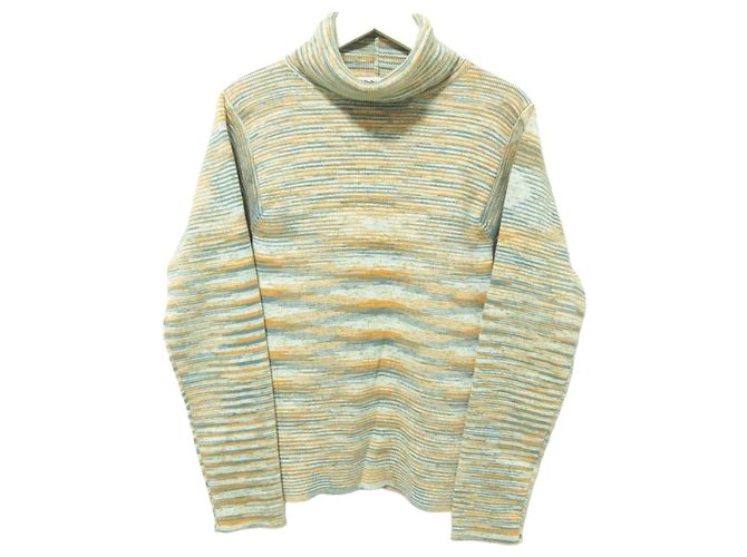 Autre Marque Misha&Puff Official Product Name Pull en maille Vert Orange