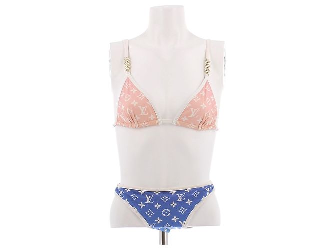 Bikini Louis Vuitton Rosa e Blu