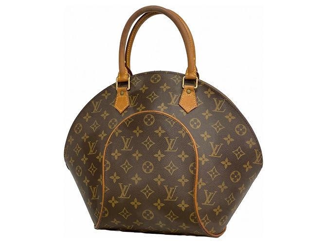 Borsa Louis Vuitton Monogram Ellipse MM Marrone