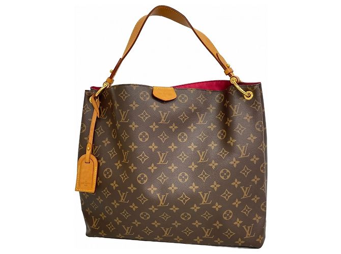 Louis Vuitton Monogram Graceful MM Schultertasche Pink