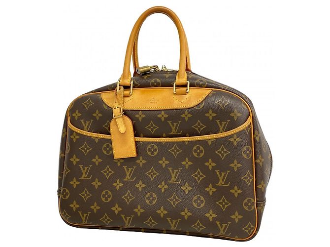 Bolsa Louis Vuitton Monogram Deauville Marrom