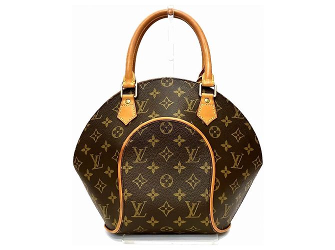 Sac à main Louis Vuitton Ellipse PM Marron