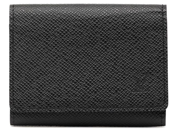 Porte-cartes Louis Vuitton Taiga Noir