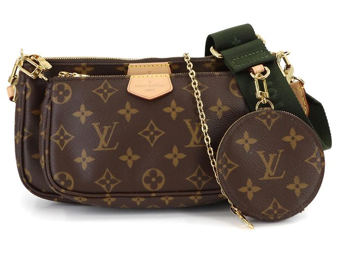 Louis Vuitton Monogram Multi Pochette Accessoires Kaki Monogramme