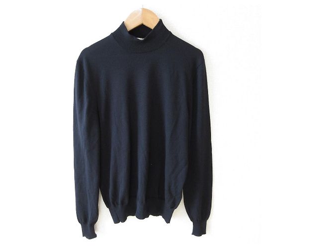 Autre Marque S.moritz Rollkragenstrickpullover Blau Marineblau