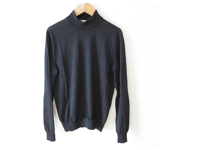 Autre Marque S.moritz Rollkragenstrickpullover Braun Anthrazitgrau