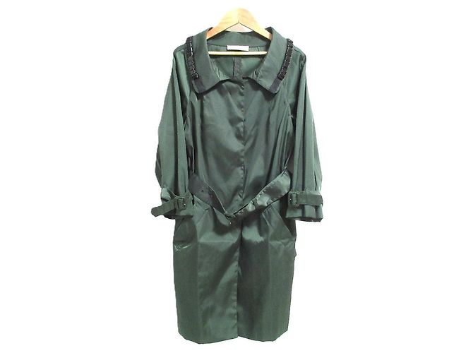 Abrigo de nylon Prada Verde 