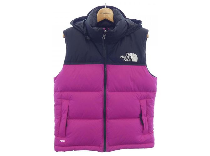 Chaleco de plumón The North Face Retro Nuptse Rosa