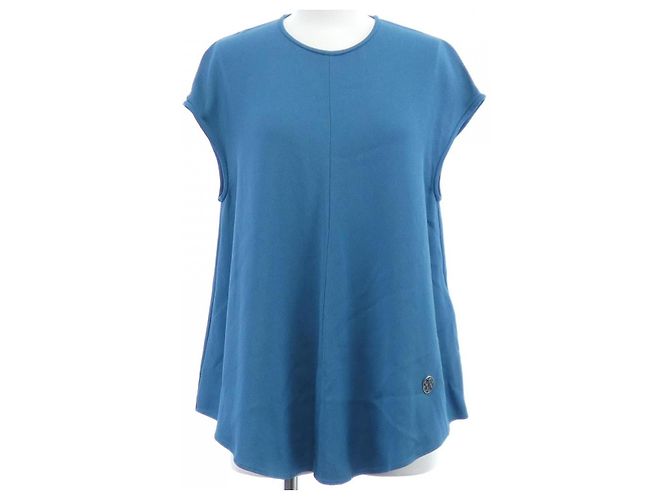 Hermès Top de algodón Hermes Azul 
