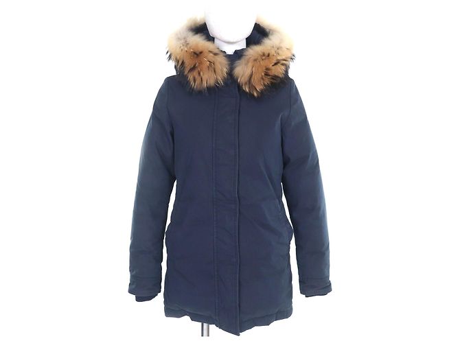 Autre Marque Giacca in piumino di cotone Pyrenex BORDEAUX Blu Blu navy