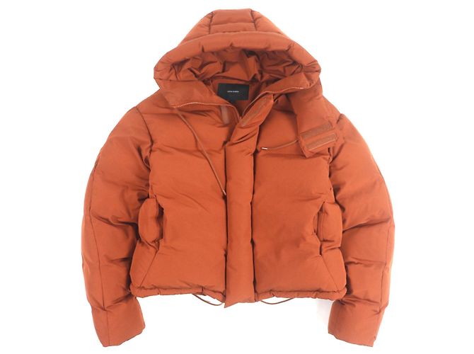 Autre Marque Entire Studios SOA PUFFEE Polyester Down Jacket Orange