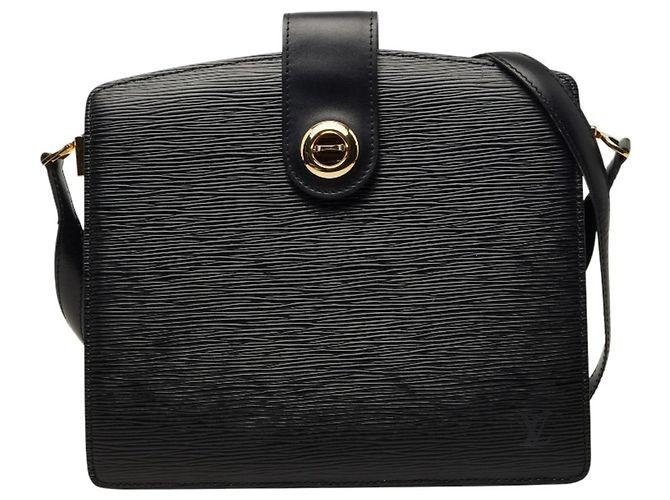 Sac à main Capucines Epi Louis Vuitton Noir
