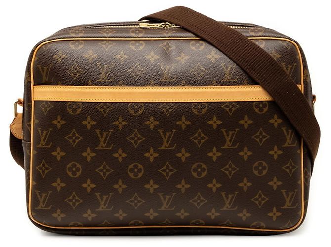 Borsa a tracolla Reporter GM Monogram Louis Vuitton Marrone