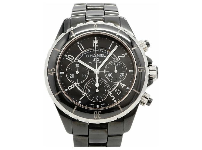 Orologio Chanel J12 Chrono H0940 Quadrante Nero da Uomo