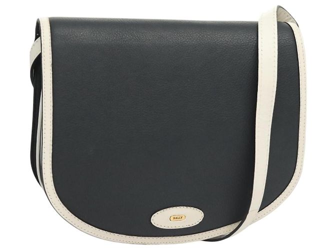 Bally Vintage Leather Blu navy