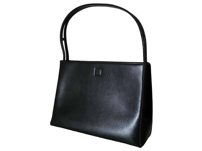Givenchy Borsa Baguette in Pelle Nera Nero 