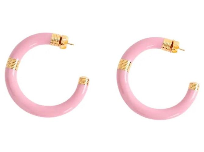 Aurelie Bidermann Orecchini rosa 