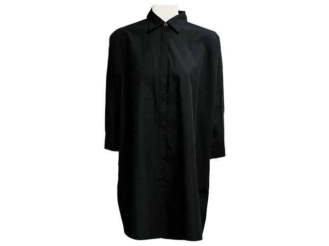 Marc by Marc Jacobs Túnica de camisa con botones negros Co