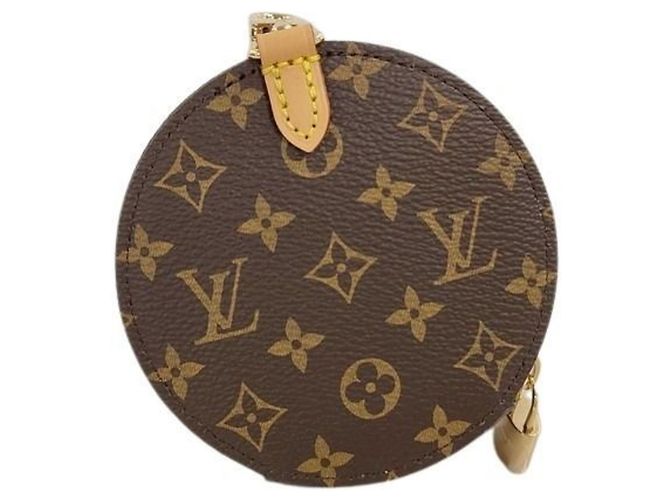 Pochette Monogram Eyeshadow Louis Vuitton Marron
