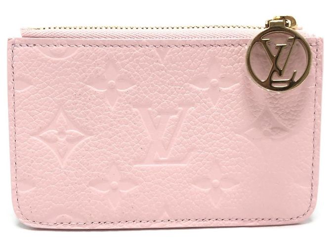 Louis Vuitton Pink Monogram Empreinte Card Case