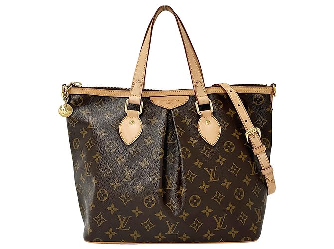 Palermo Sac à main Louis Vuitton Monogram Marron