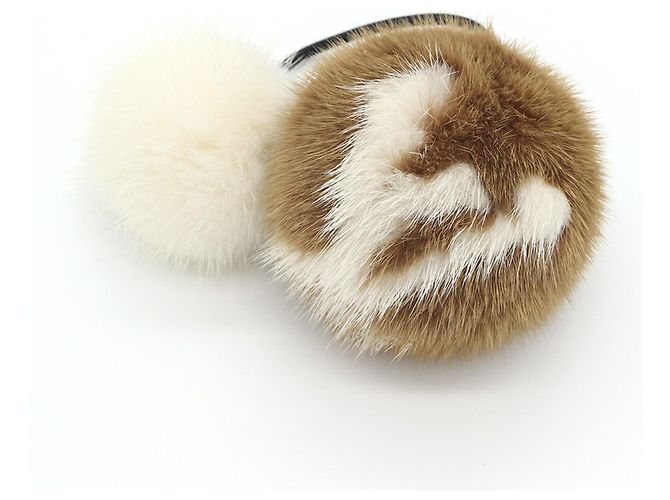 Scrunchie Louis Vuitton Marrone Bianco