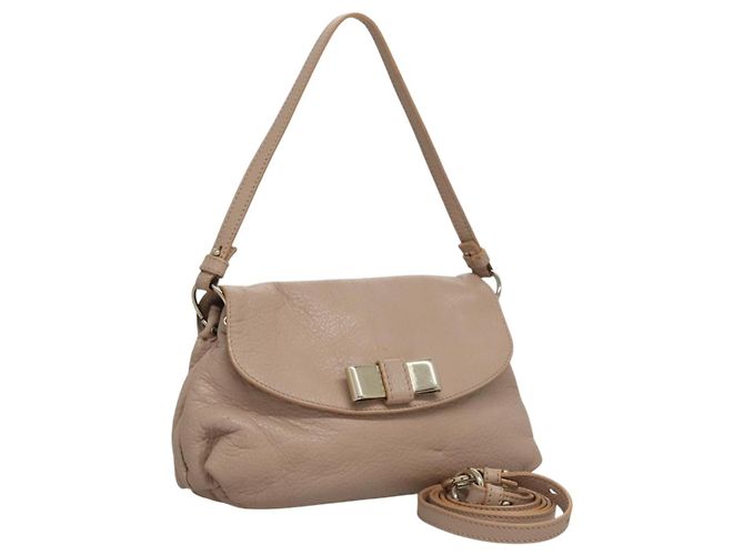 Chloé Chloe Lily Leather Rosa