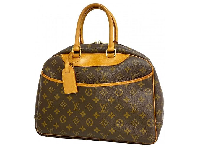 Bolsa Louis Vuitton Monogram Deauville Marrom