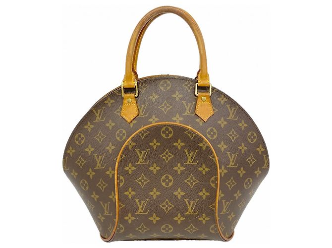 Borsa Louis Vuitton Monogram Ellipse MM Marrone