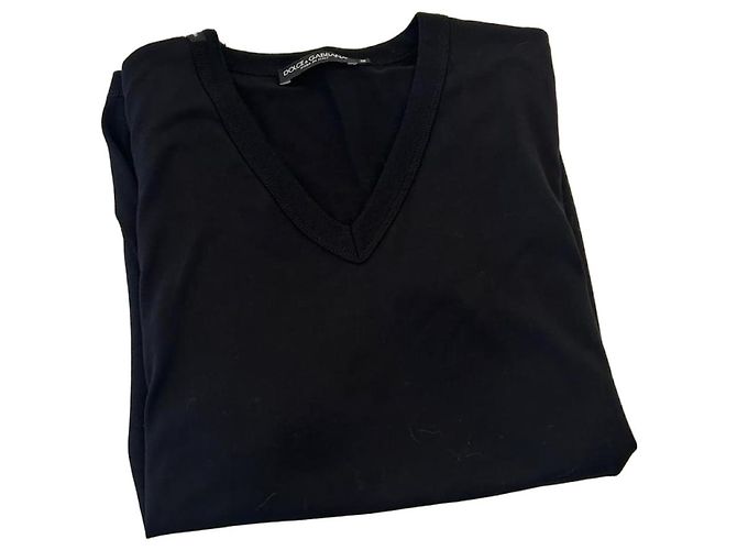 Dolce & Gabbana Camisetas Negro