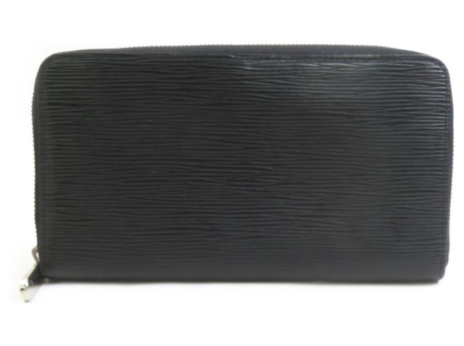 Cartera larga de cuero Epi negro Louis Vuitton