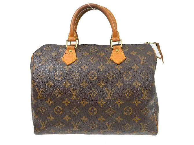 Louis Vuitton Speedy Monogram Canvas 30 Marrone