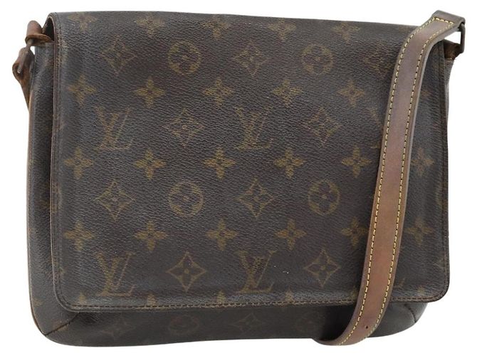 LOUIS VUITTON Borsa Monogram Musette Tango Long Strap M51388 LV Auth 179686 Monogramma