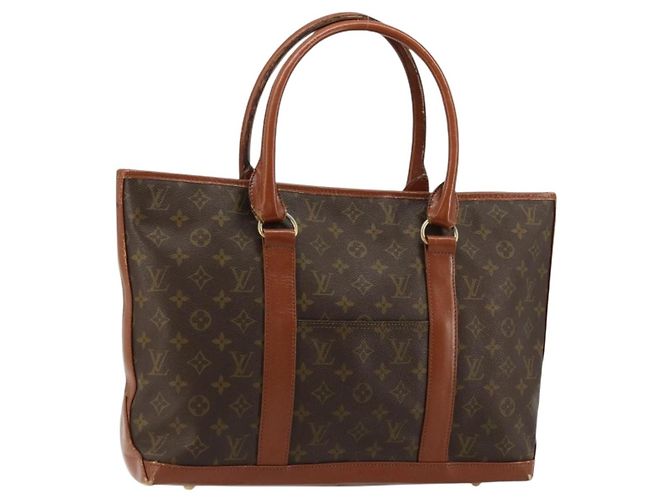 LOUIS VUITTON Sac Weekend PM Monogram M42425 LV Auth 179562 Monogramme