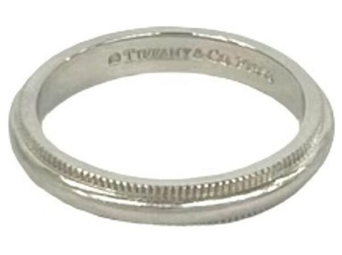 Tiffany & Co Tiffany Milgrain Ring in Platin Silber