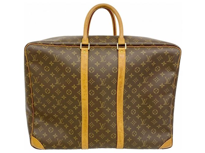 Borsa Boston Louis Vuitton - Monogram Sirius 55 Marrone