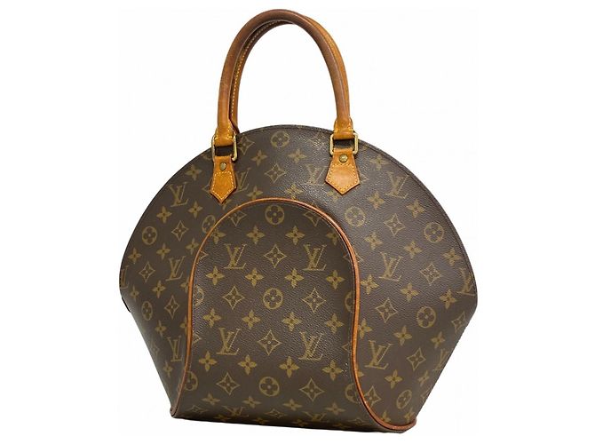 Borsa Louis Vuitton Monogram Ellipse MM Marrone