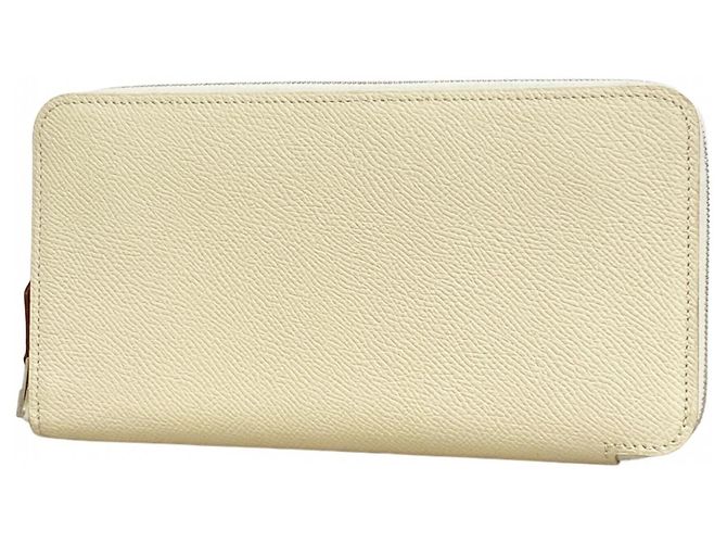Hermès Hermes Azap Long Wallet White